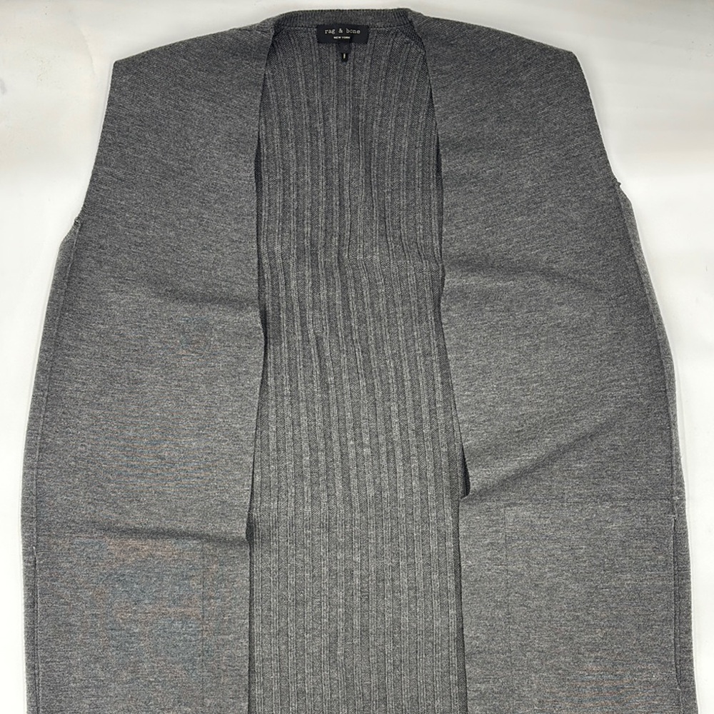 Rag & Bone Wool-Blend Open Front Cardigan